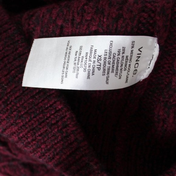 Vince Merino Cable Knit Turtleneck Sweater - Picture 13 of 13